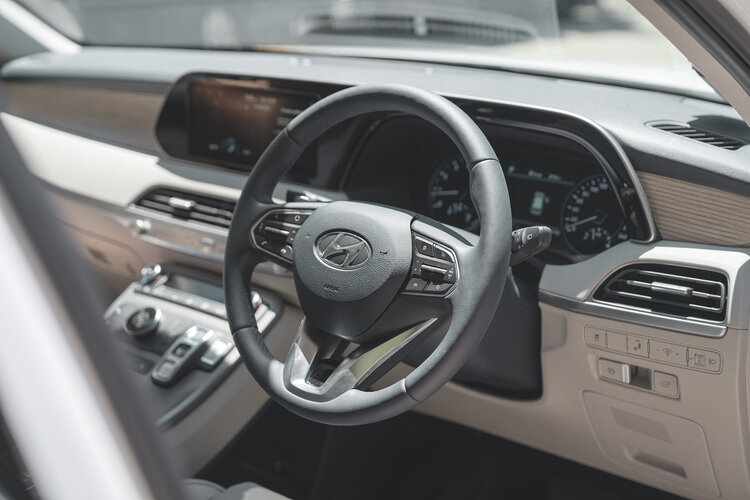 Hyundai Singapore Palisade driver dashboard