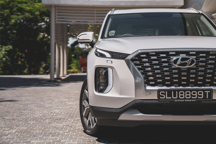 Hyundai Singapore Palisade front grille