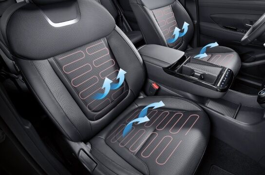 Hyundai Singapore Tucson Front Heated and Ventilated Seats