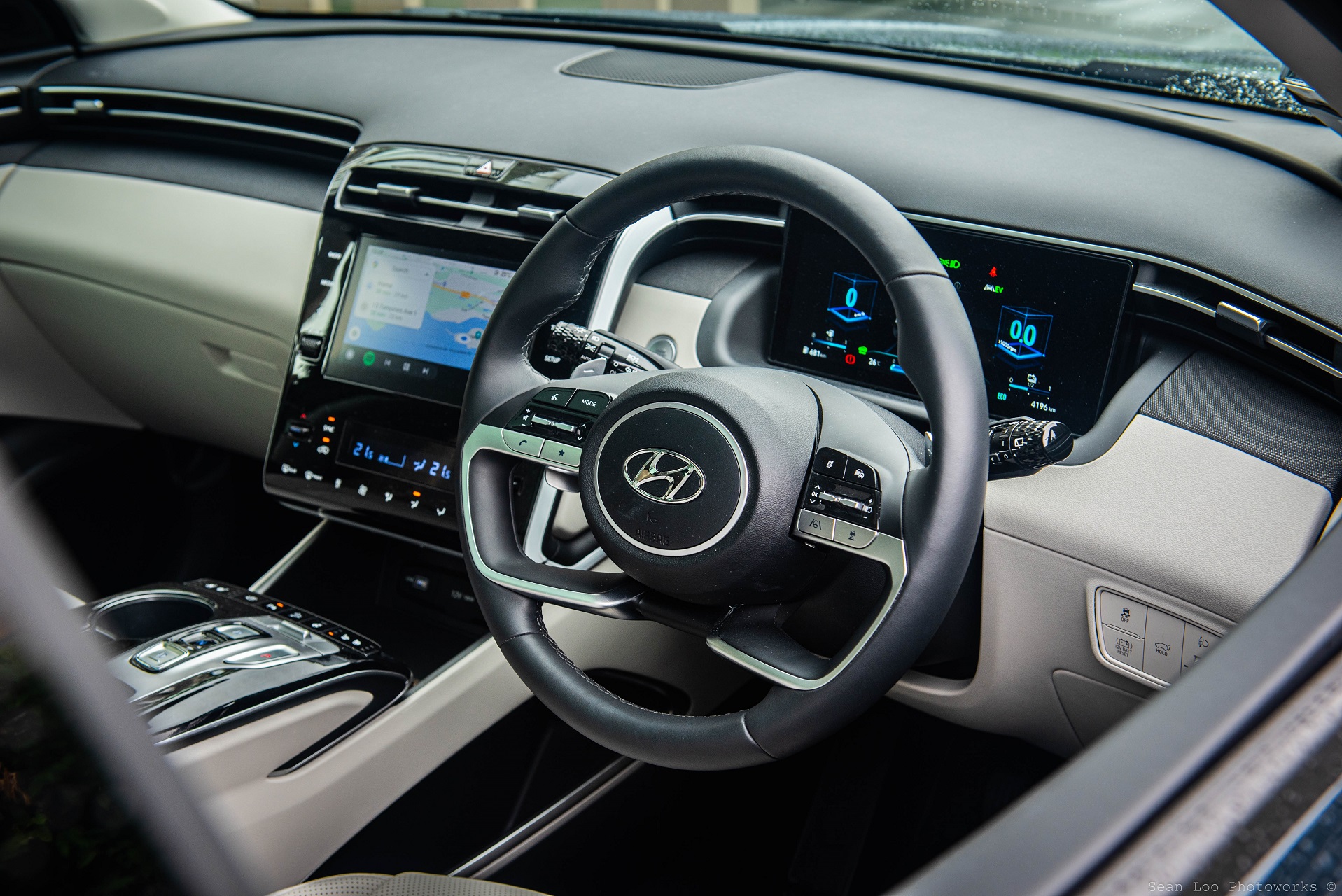 Hyundai Tucson Hybrid Dashboard 2