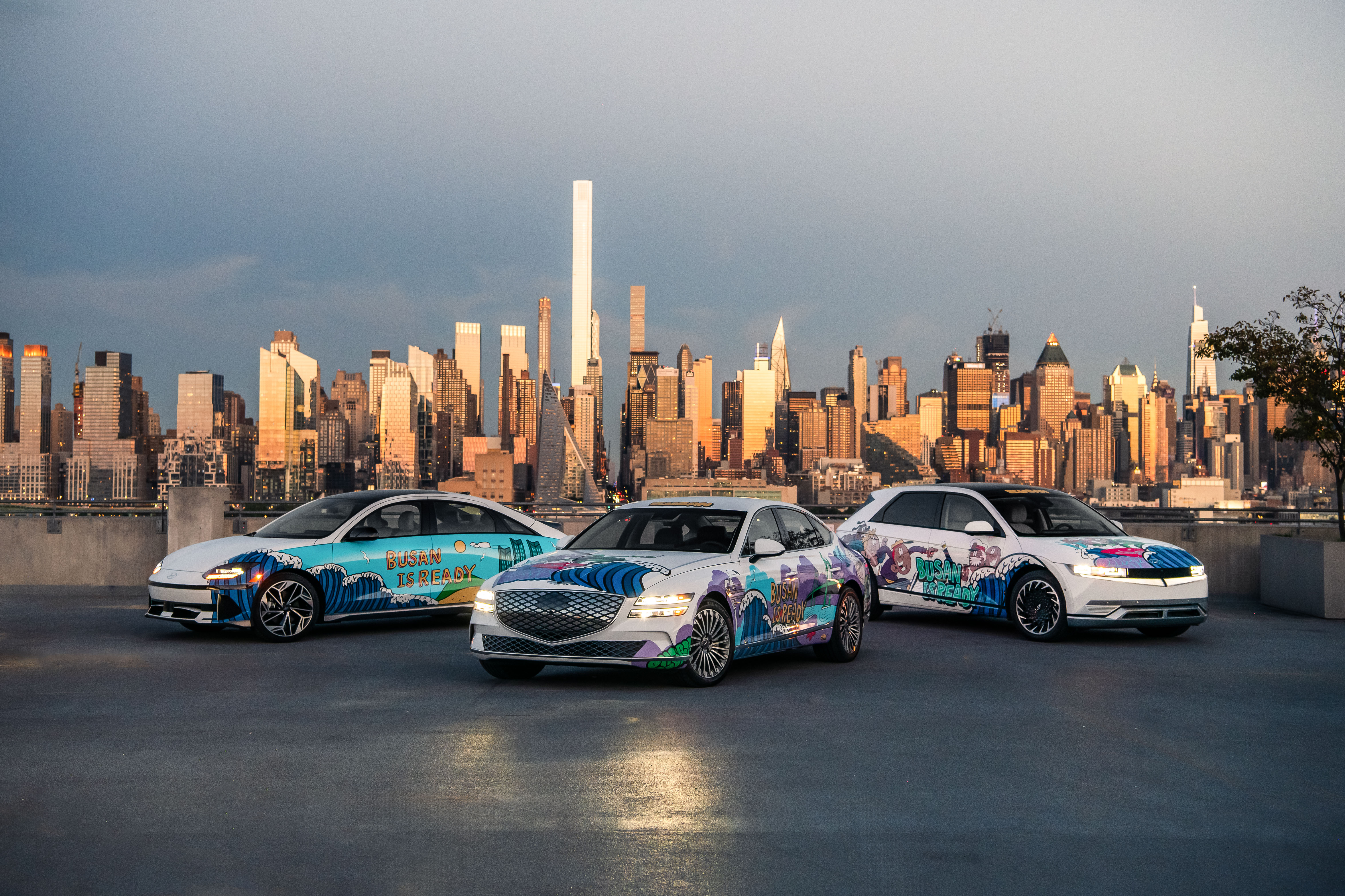 Hyundai Motor Group Showcases Art Cars in New York City Supporting Busan’s Bid for the 2030 World Expo